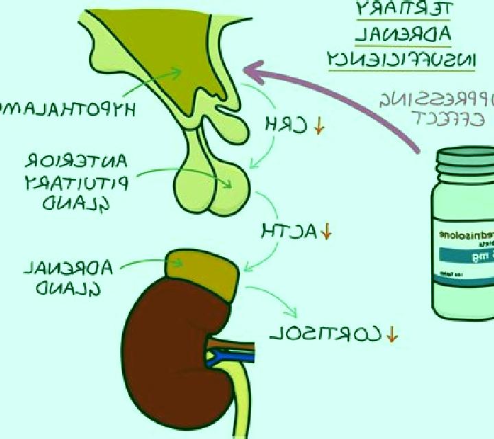 Prednisolone adrenal suppression with prednisolone tablet