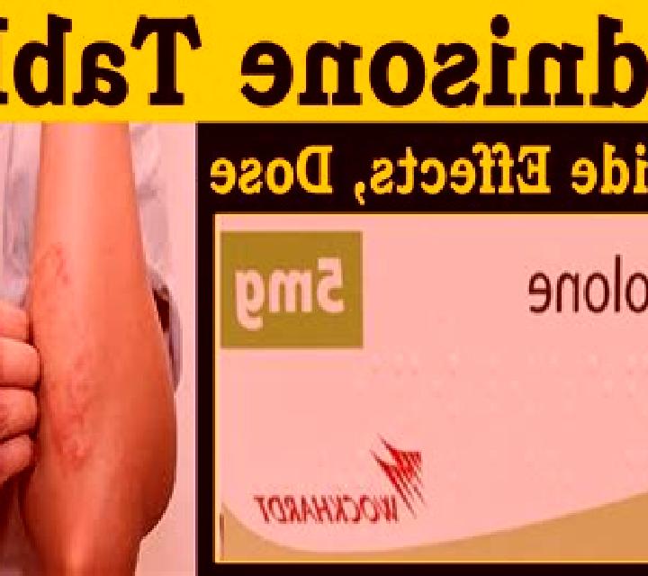 Prednisolone how long does prednisolone take to work for inflammation tablet