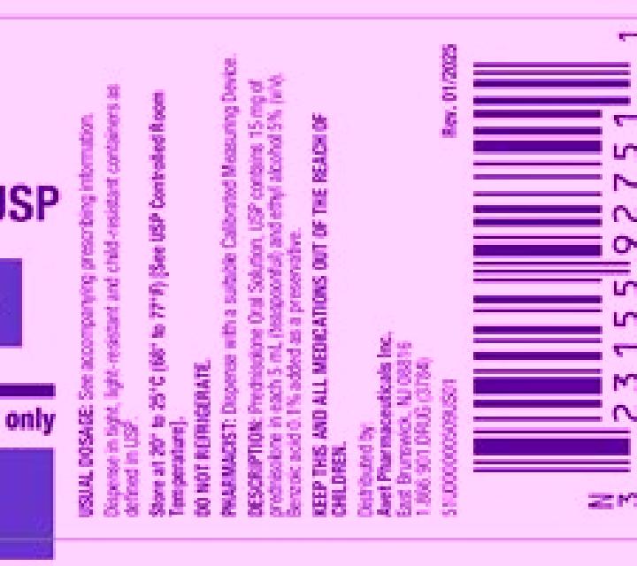 Prednisolone prednisolone 15 mg/5 ml soln pharmacy