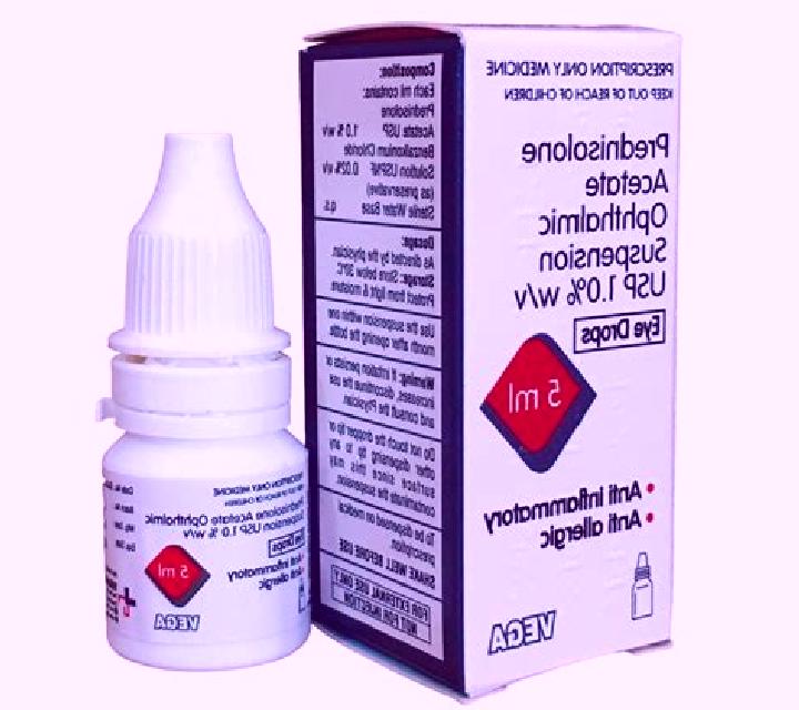 Prednisolone prednisolone 5 ml eye drops medication