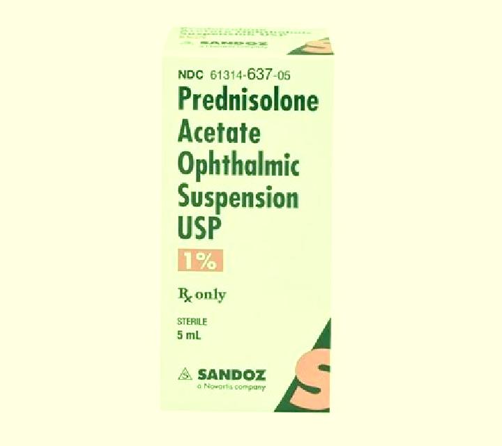 Prednisolone prednisolone acetate post cataract surgery pharmacy