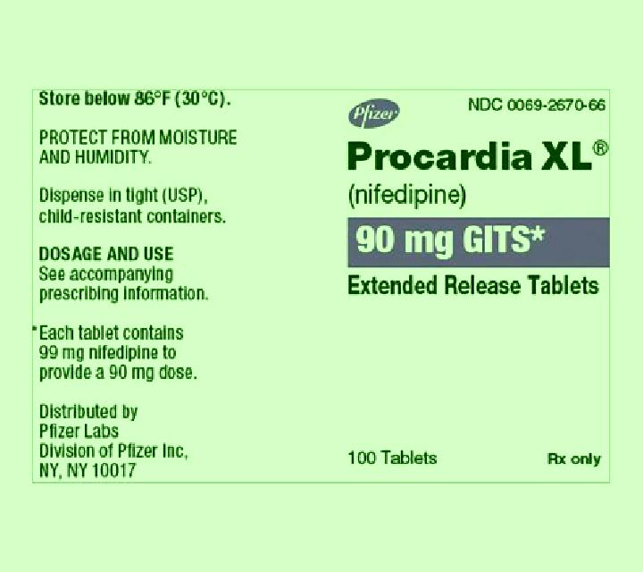 Procardia pills