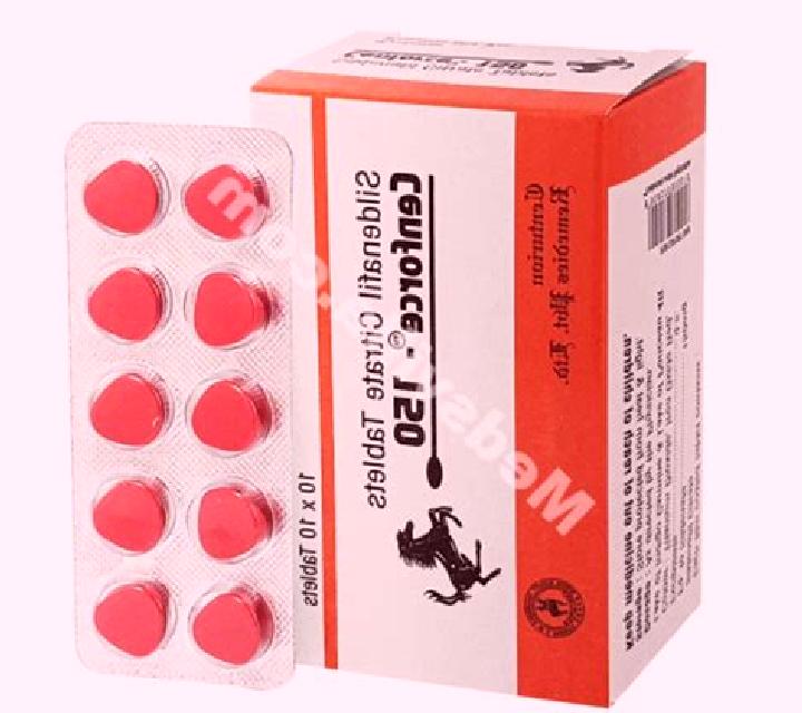Red Viagra pills