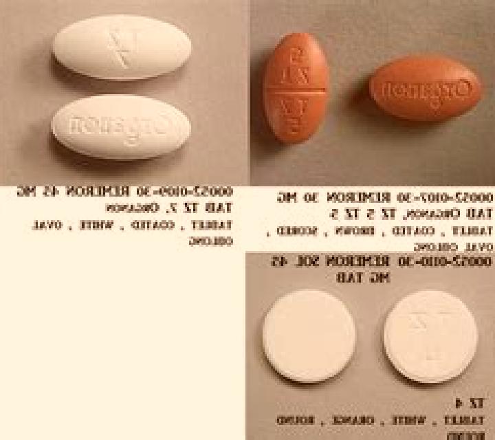 Remeron pills