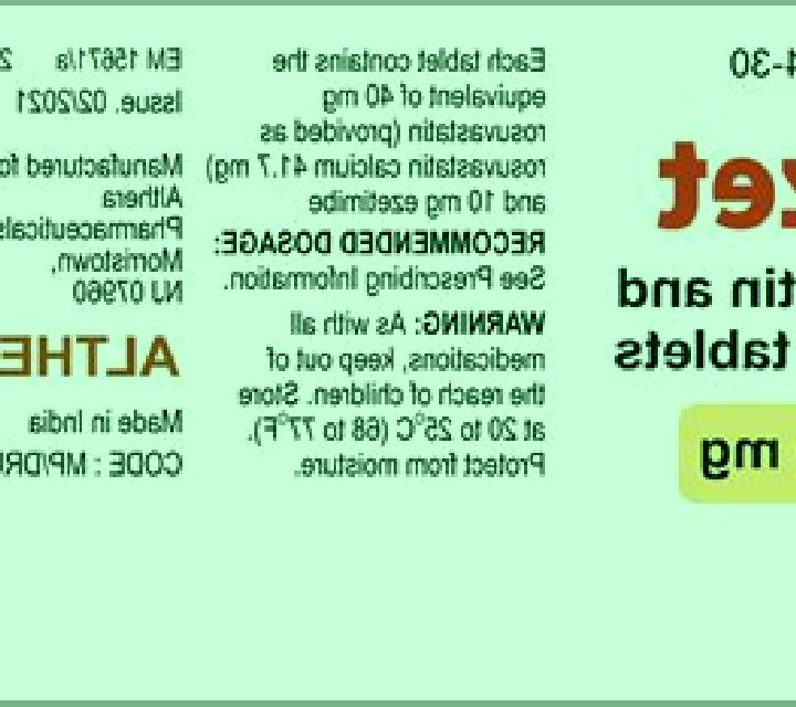 Roszet medication