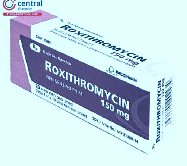 Roxithromycin medication