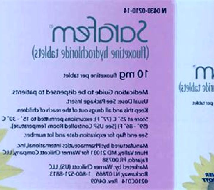 Sarafem pills