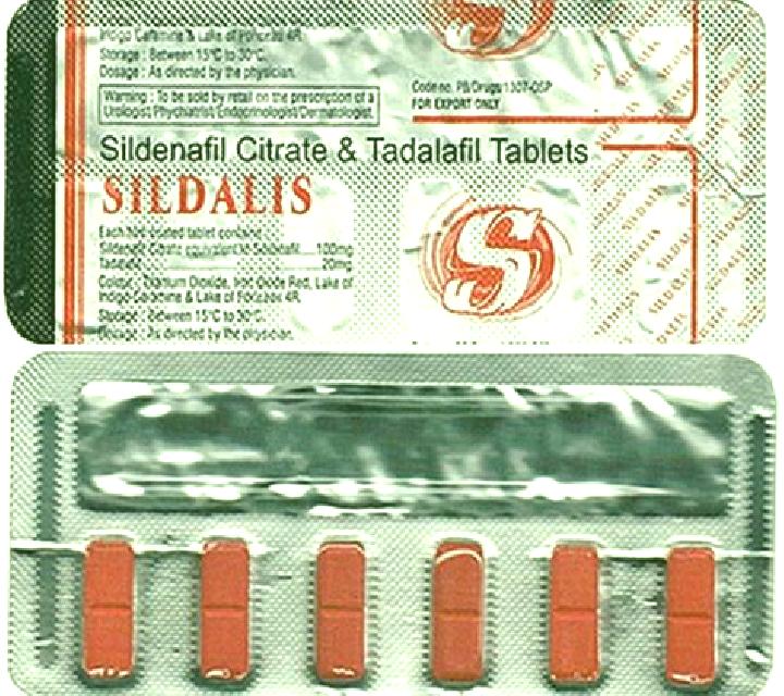 Sildalis sildalis 120 mg pills