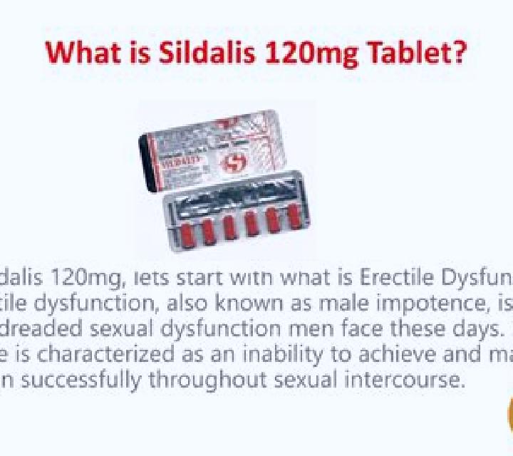 Sildalis sildalis 120 mg tablet