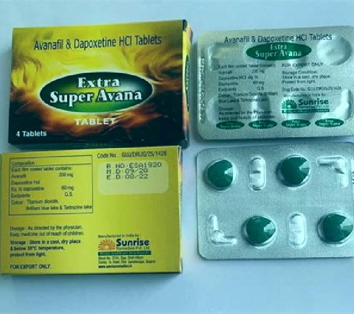 Super Avana tablet