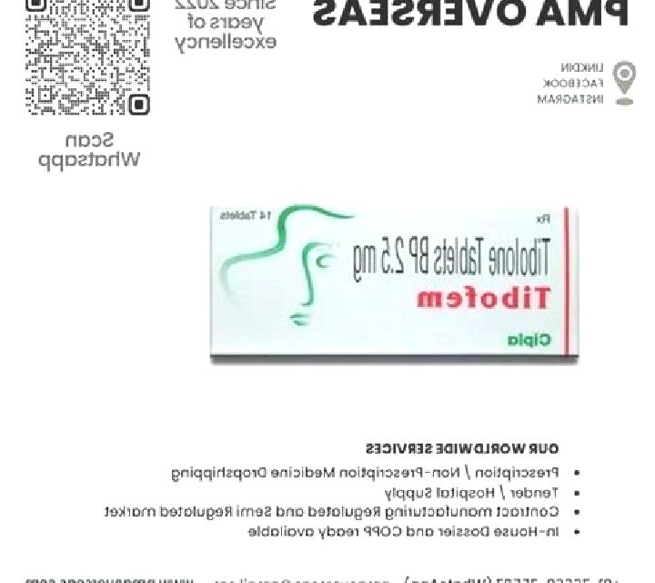 Tibofem pills