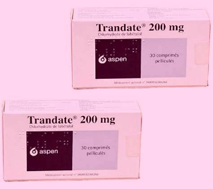 Trandate pills