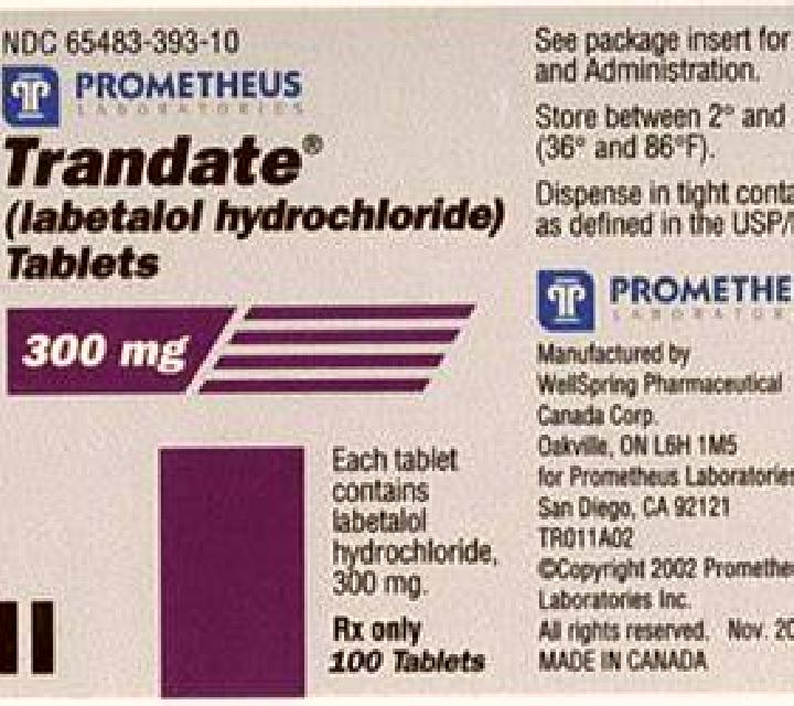 Trandate tablet
