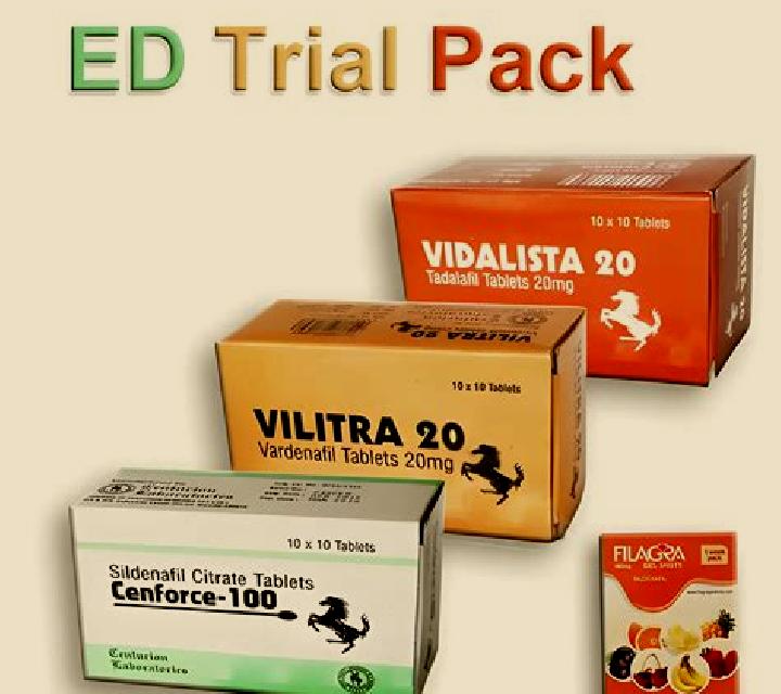 Trial ED Pack medication
