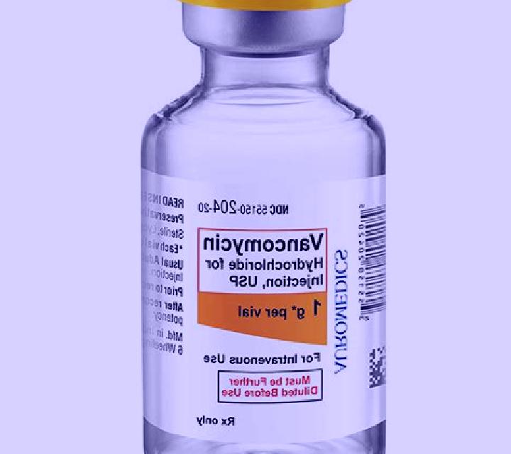 Vancomycin medication
