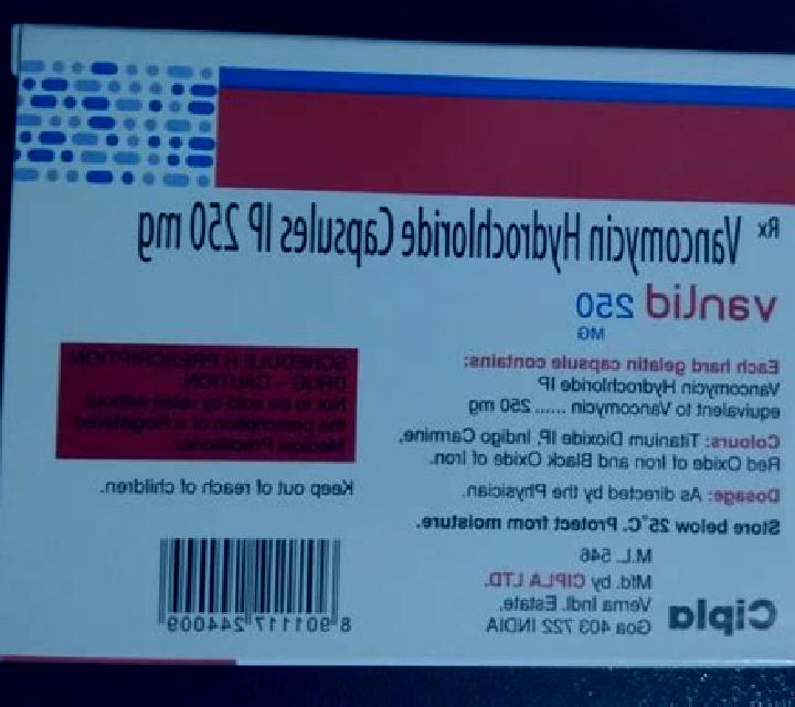 Vancomycin tablet