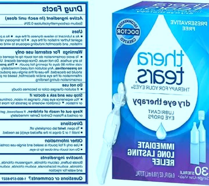 Visio Tears Eye Drops medication