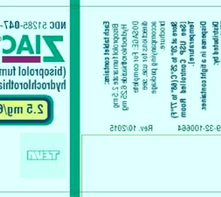 Ziac pills