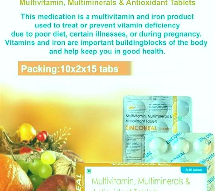 Zincoheal pills