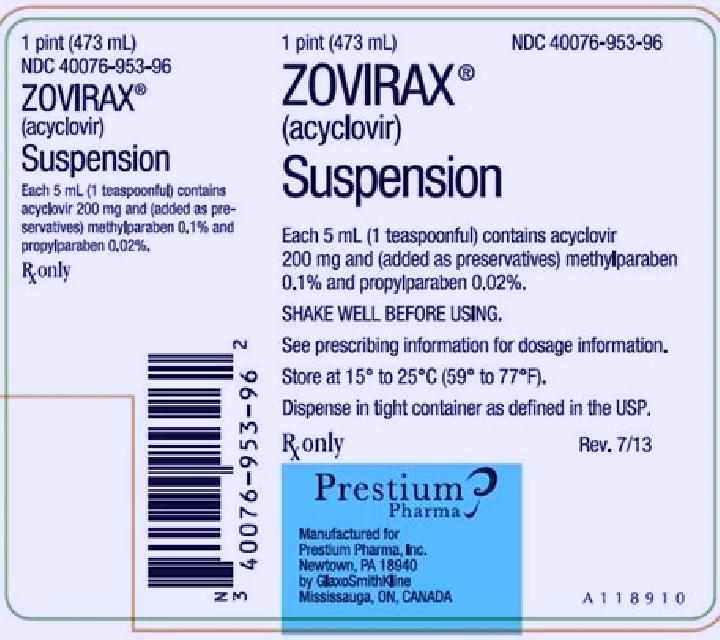 Zovirax medication