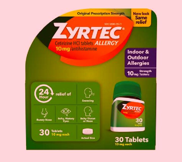 Zyrtec tablet